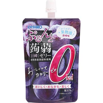Orihiro Plundry Purun Konnyaku Jelly Standing Nul Calorie Kyoho Druiven 130g Overige (controleer sloten, tongreinigers, etc.) Ander (controleer sloten, tong cle