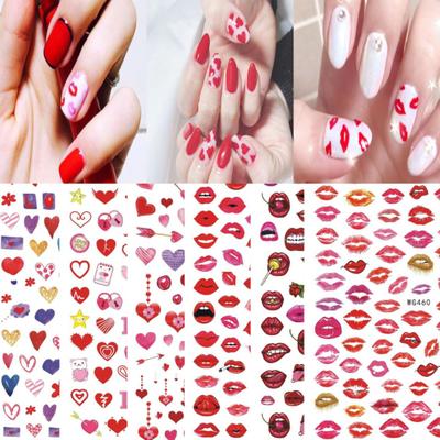 Schöne Nail Art Nails Ornaments Aufkleber Starke Klebrigkeit Paste Leicht dekorativ