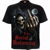 Spiral Direct Unisex společenské tričko s krátkým rukávem pro dospělé