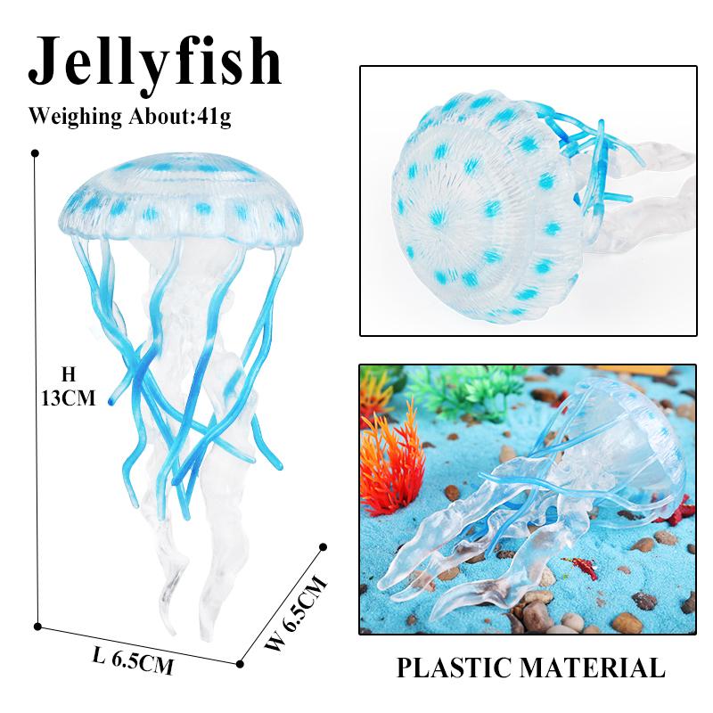 Oenux Meereslebewesen Koralle Krake Nautiloidea Krabbe Seestern Ozean Modell Actionfiguren Pädagogische Sammlung Spielzeug Kindergeschenk