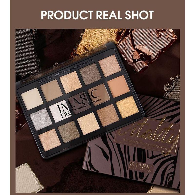 IMAGIC - VITALITY 15 Colours Eyeshadow Palette