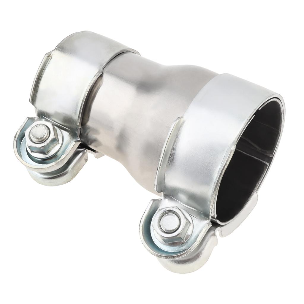 2 To 2.5 Inch Double Clamp Reducing Pipe Exhaust Adapter Carbon Steel Exhaust Pipe Adapter Car Motorcycle Accessories ToolsGood Product