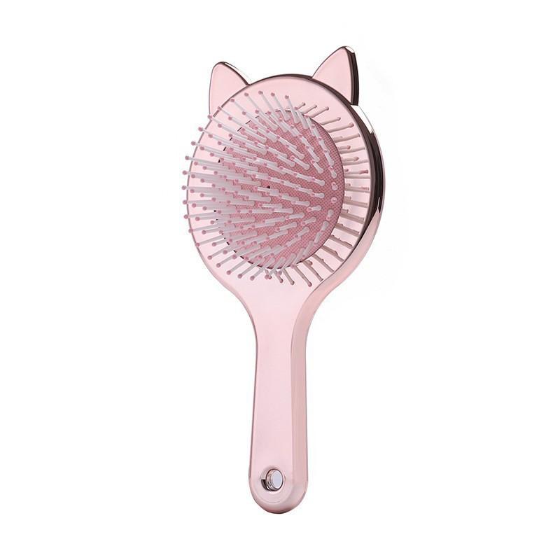 Cute Cartoon Air Cushion Comb for Girls - Portable Scalp Massage