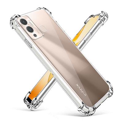 For Infinix Hot 12 Play Case Clear Shockproof Silicon Soft Phone Cover Cases For Hot 12 Play Coque For Infinix Hot 12 Play Funda