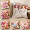 T-The Quintessential Quintuplets-MT Anime Pillow Case Printing Pillowcase Living Room Sofa Cushion Cover Bedroom Room Decor
