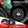2025 Hot For Silica Gel Car Coaster Water Cup2pcs Silicone Car Water Cup Holder Coaster Anti Slip Pad Mat For BMW X5 X4 X6 X