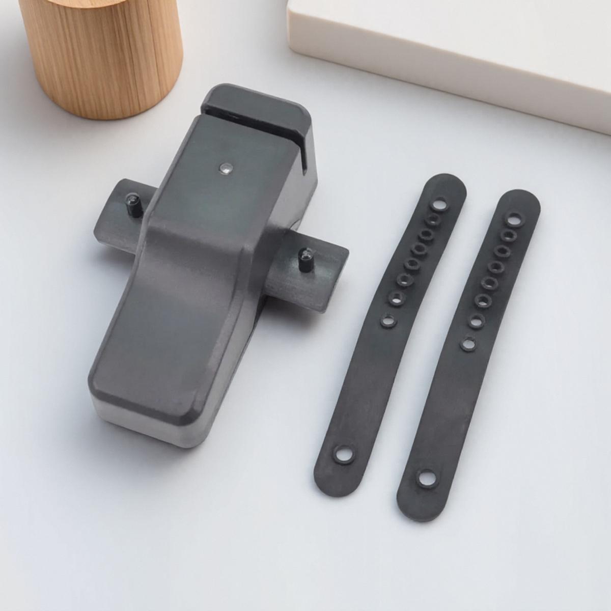 

FLYSAND Цифровой сигнализатор поклевки Электронный светодиодный рыболовный колокольчик Оповещение Индикатор поклевки для карповой удочки Рыболовные снасти чёрный