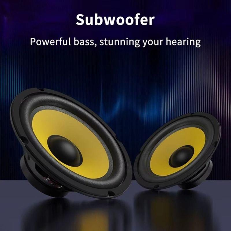 5/6/8/10 Inch Car Bass Speaker HiFi Music Full Range Frequency Coaxial Subwoofer Car Subwoofer High-volume Universal