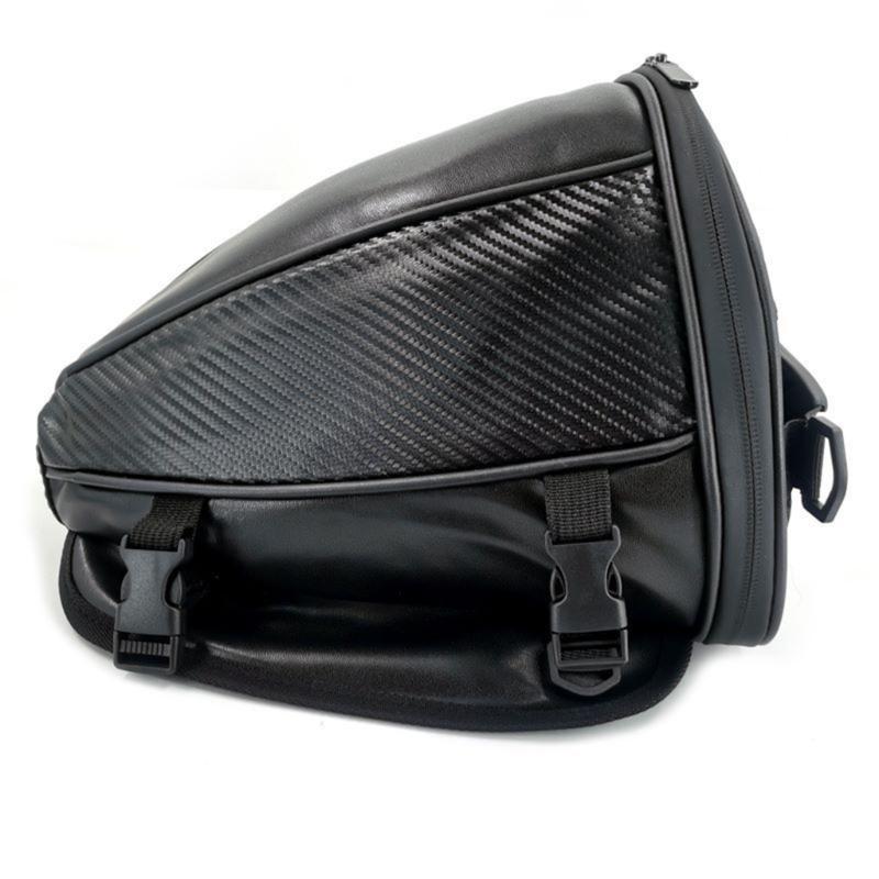 Tear Resistant Quick Release Motorcycle Scooter Rear Seat Bag Organizers Weatherproof Rear Luggage With Ergonomic Design