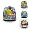 Pokemon Kids Baseball Cap With Sun Protection And Breathable Cotton For Summer Outdoor Play