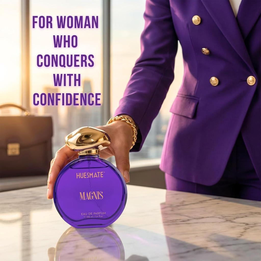 MAGNIS Luxury Perfume for Women | Long Lasting Fragrance | Premium EDP | Floral, Fruity, Aromatic, Fresh, Woody, Oriental Scent Profile