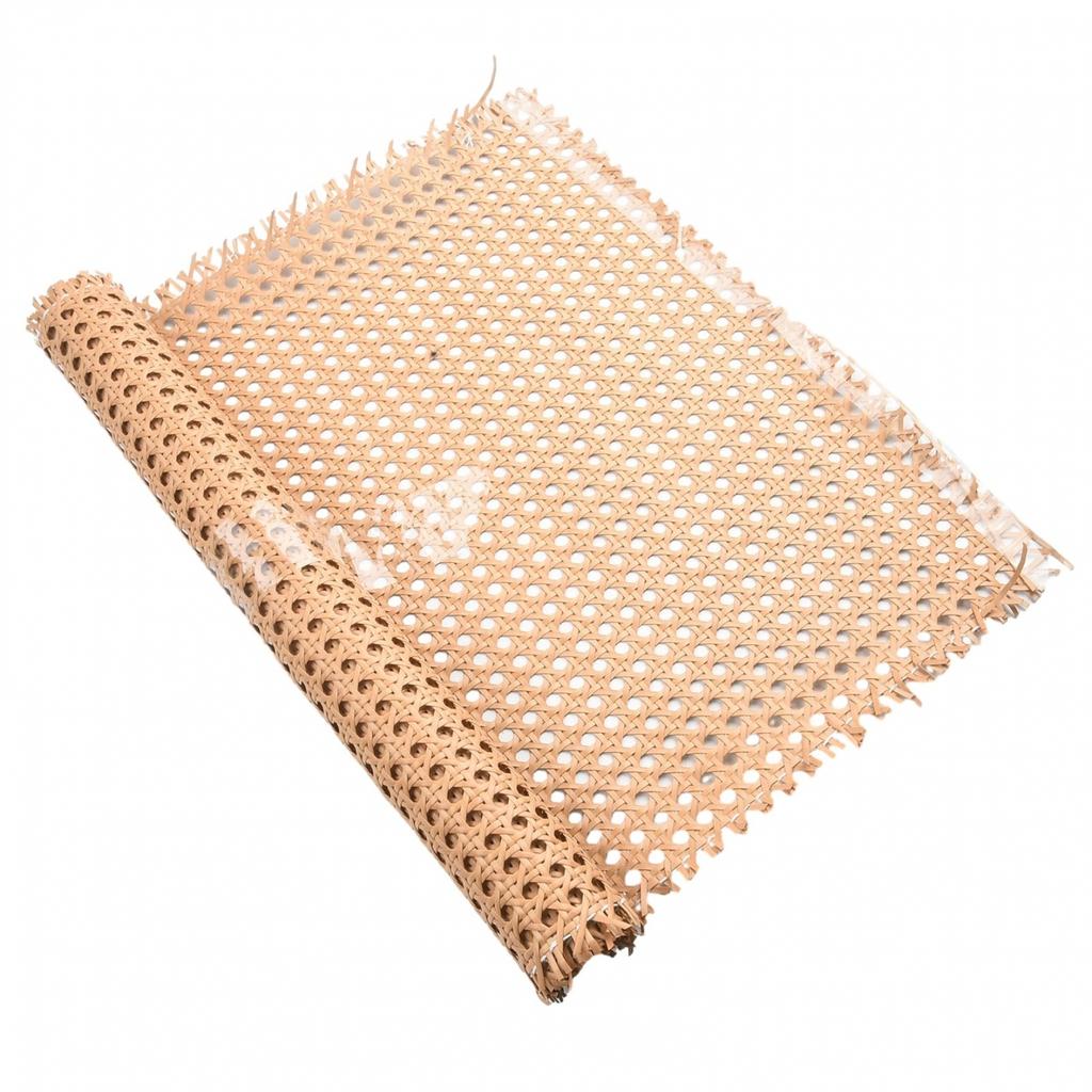 Cane Rattan Webbing High Breathability Natural Texture