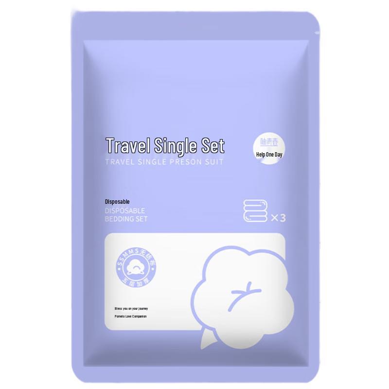 Disposable Travel Bedding Set Single