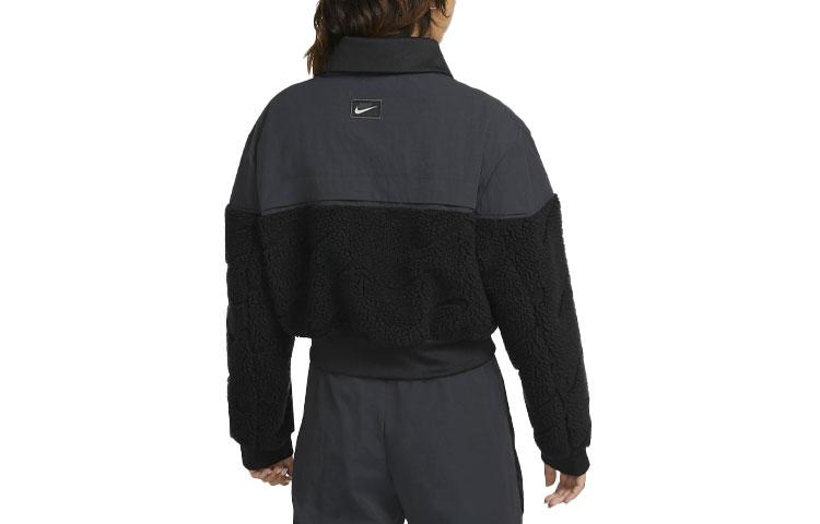 Nike Jackets Women's Black Lapel Thickened Other DD5093-010