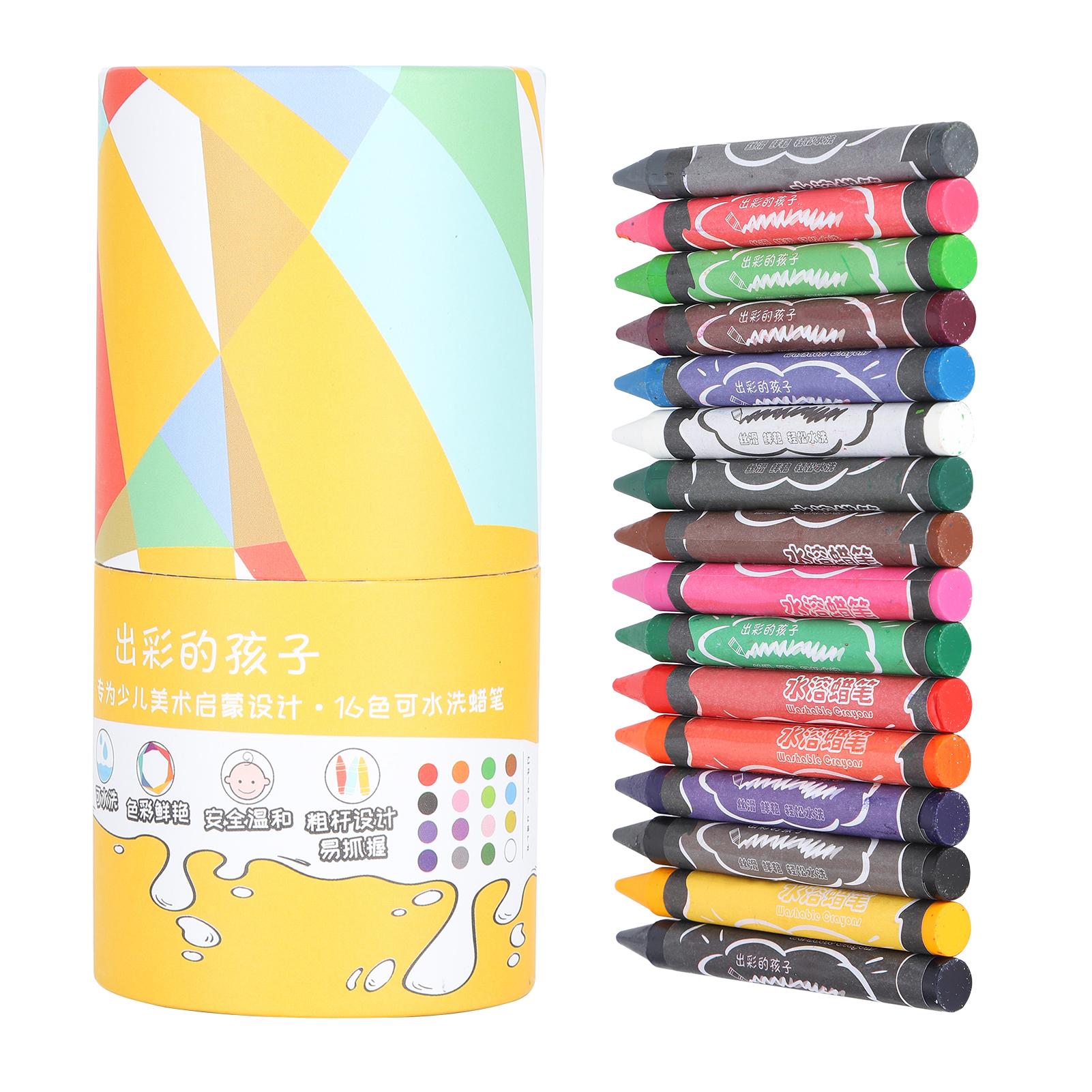 

Смываемые мелки цветные водорастворимые детские инструменты для рисования художественные принадлежности(16Цветов )