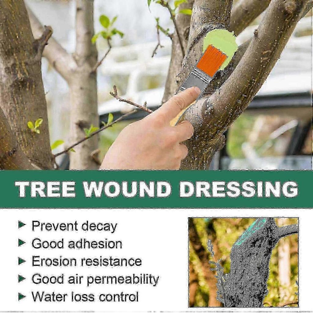2X Tree Wound Sealer Plant Tree Wound Healing Sealant Plant Grafting Pruning Sealer Bonsai Cut Wound Paste Smear Tree Repair 