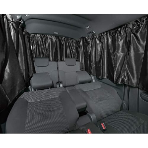 BONFORM Car Curtains for Light/Regular Cars, 1 Car, Easy to Install, Storage Bag Included, Sleeping in the Car, Rest, Leisure, Disaster Prevention, UV
