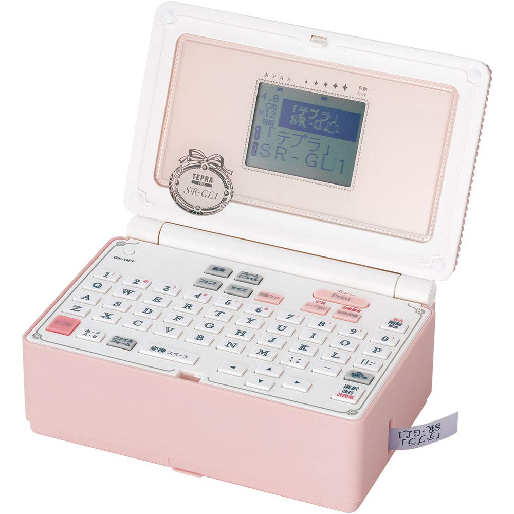 

Kingjim Label Writer Tepra PRO SR-GL1 Shell Pink Girly Tepra (Compatible Label Width: 0.1-0.7 inches (4-18 mm) Width)