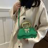 Trendy Bowknot Handbag Chic Small Square Crossbody Bag In Stylish Colors