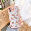 Sommer-Frucht-Handyhülle für iPhone X XR XS MAX 13 12 11 14 15 Pro Max Erdbeere für iPhone 7 8 Plus SE2020 Stoßfeste Hüllen