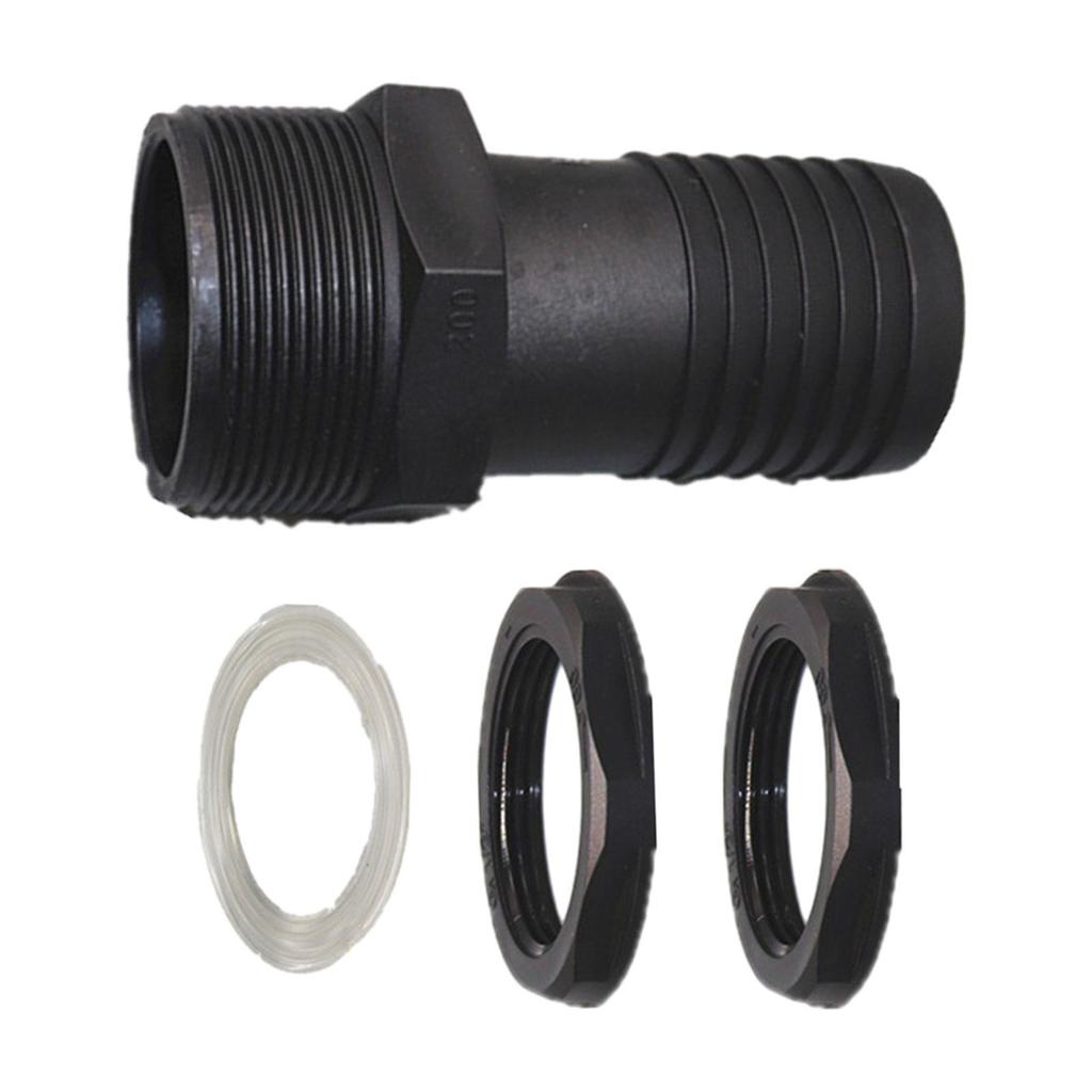Barrel duct, rain barrel hose nozzle, overflow of barrel base seal tank, IBC