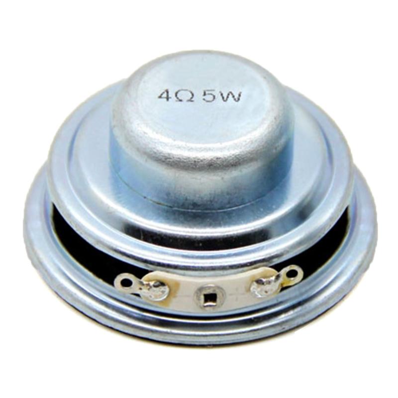 45mm 4Ohm 5W Portable Speaker Full-Ranges Multimedias Speaker Metal Speaker 45mm Internal Magnetic Speaker for Home DIY