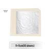 Pure 999 Silver Handicrafts: Single & Double Layer Silver Foil Paper Decor, Multiple Specifications Available