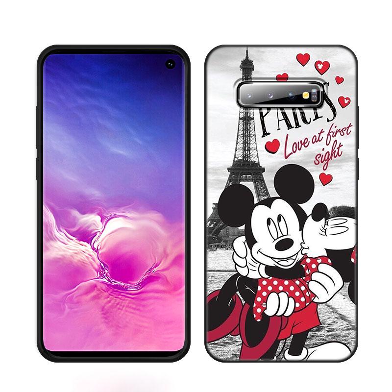 Cute Mouse Love Phone Case For Samsung M30 M31 S Note 10 20 M04 M13 M32 M14 M23 M33 M34 M42 M52 M53 M54 5G M11 M12 M21 M22 M51