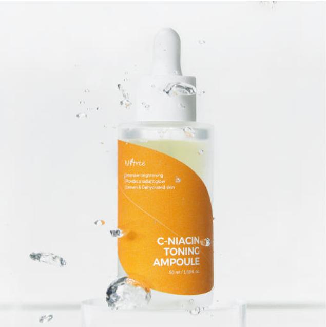 Isntree C-Niacin Toning Ampoule 50ml – Brightening & Revitalizing Serum