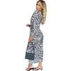 AX Paris Womens/Ladies Leopard Print V Neck Midi Dress