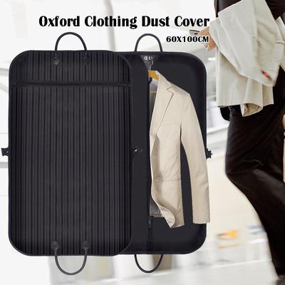 Oxford Dust Cover Travel Business Suit Jacket Dustproof Storage Bag Closet Wardrobe Hanging Bag