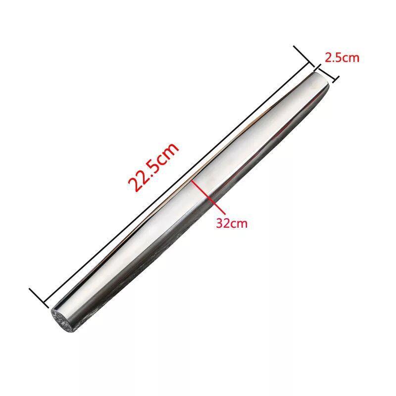 HS Anti-Mildew 304 Stainless Steel Dumpling Wrapper Roller with Hammer Helper