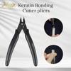 Keratin Bond Cutting Pliers Pre- Bonded Extensions Pliers Hair Pliers Cutter K-Tip Extensions Bonding Cutter