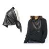 Faux Leather Triangular Scarf Women Headscarf Windproof Scarf Headwraps Bandana