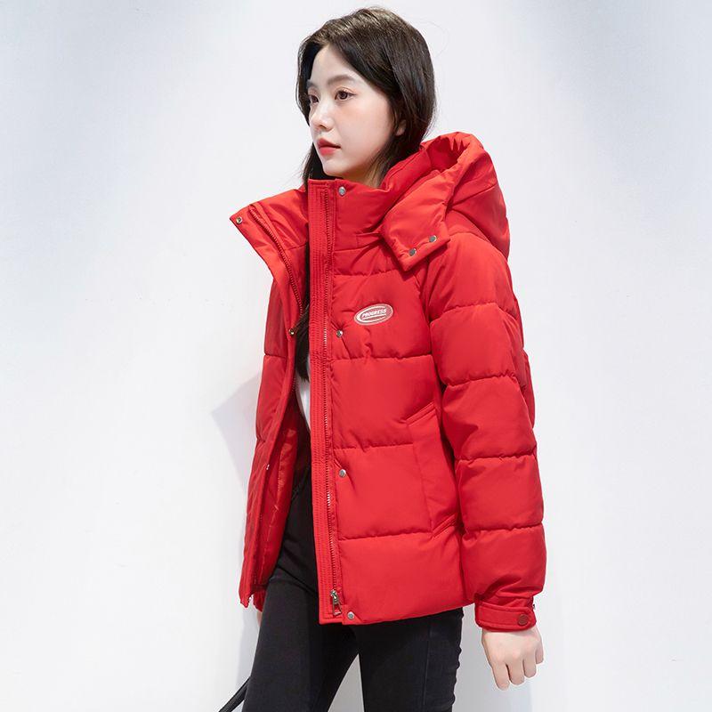 Women Hot Short Style Padded Cotton Coat Winter Fashion Bubble Down Cotton Outerwear