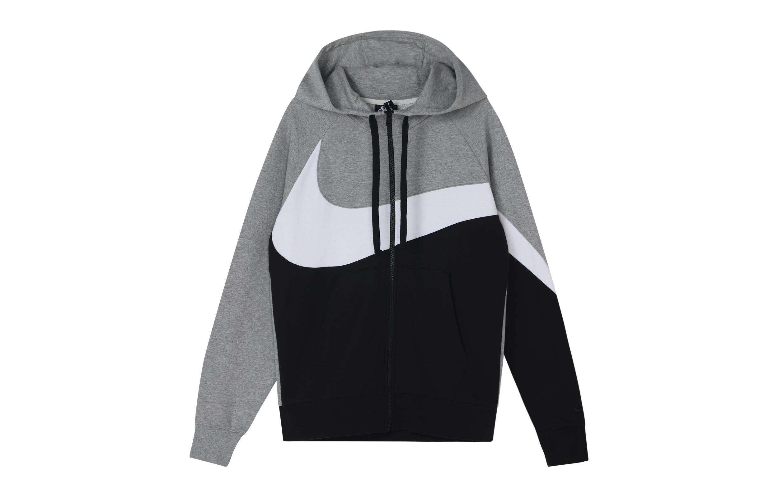 Nike Sweatshirt Men s Gray White AR3085-063 M