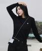 KNITTED (W) Basic Essential Washable Round Knit Black