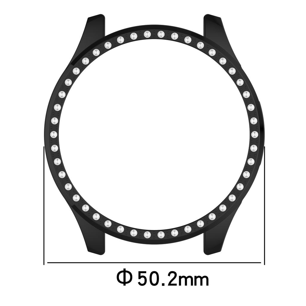 Diamant Hülle für Xiaomi Watch 5 Bling Damen Abdeckung Anti-Drop Stoßfänger für Miband 5 Smartwatch Ersatz Schutzschale