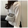 Pu Leather Woven Hobo Bag Small Shoulder Bag Fashion Clutch Bags  Handbags