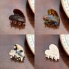 Small Highquality Korean Heart Hair Claw Clip With Unique Patterns For Wear Everyday
