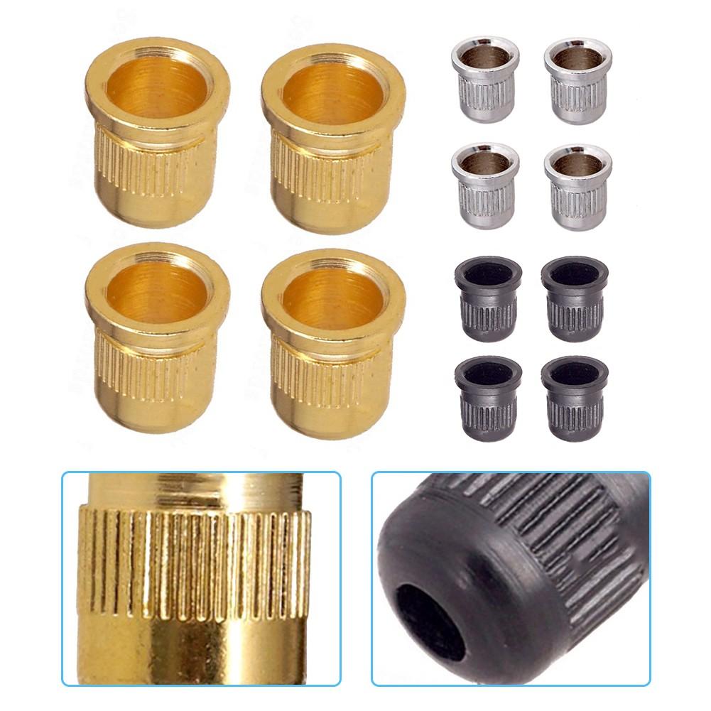 

Electric Bass String Ferrules Reliable Replacement Set for Guitar Repairs серебряный