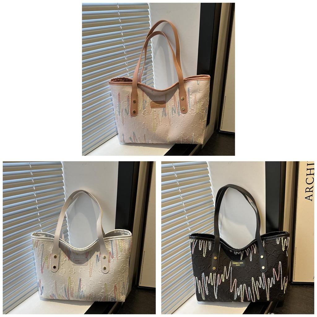 Tote Bag Womens Fall Casual Soft Purse With Zipper Closure For Daily Use