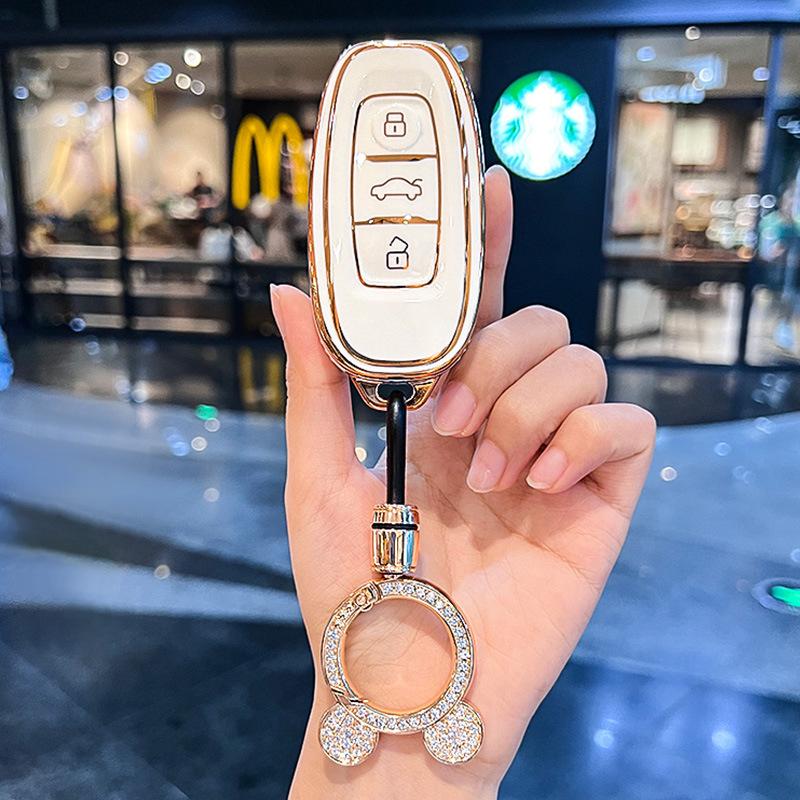 High-End Personalized Protective Shell for FAW Hongqi H7 Key - Stylish Unisex Design