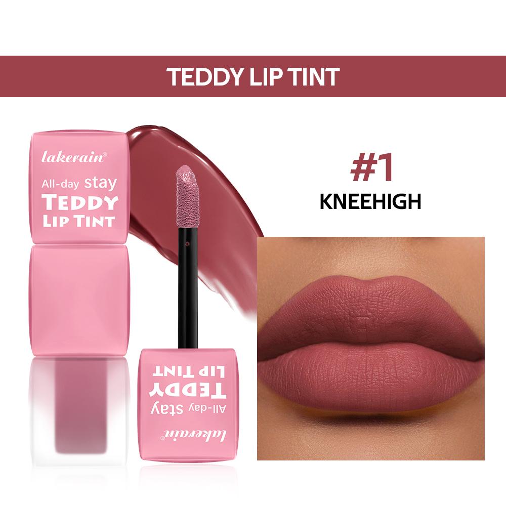 

Тинт для губ Teddy Tint, цвет для губ, блеск для губ, суперстойкое окрашивание 12 часов, матовая текстура, водостойкая помада-тинт, косметика