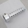 45mm Silver Universal Motorcycle Exhaust Can DB Killer Silencer Muffler Baffle