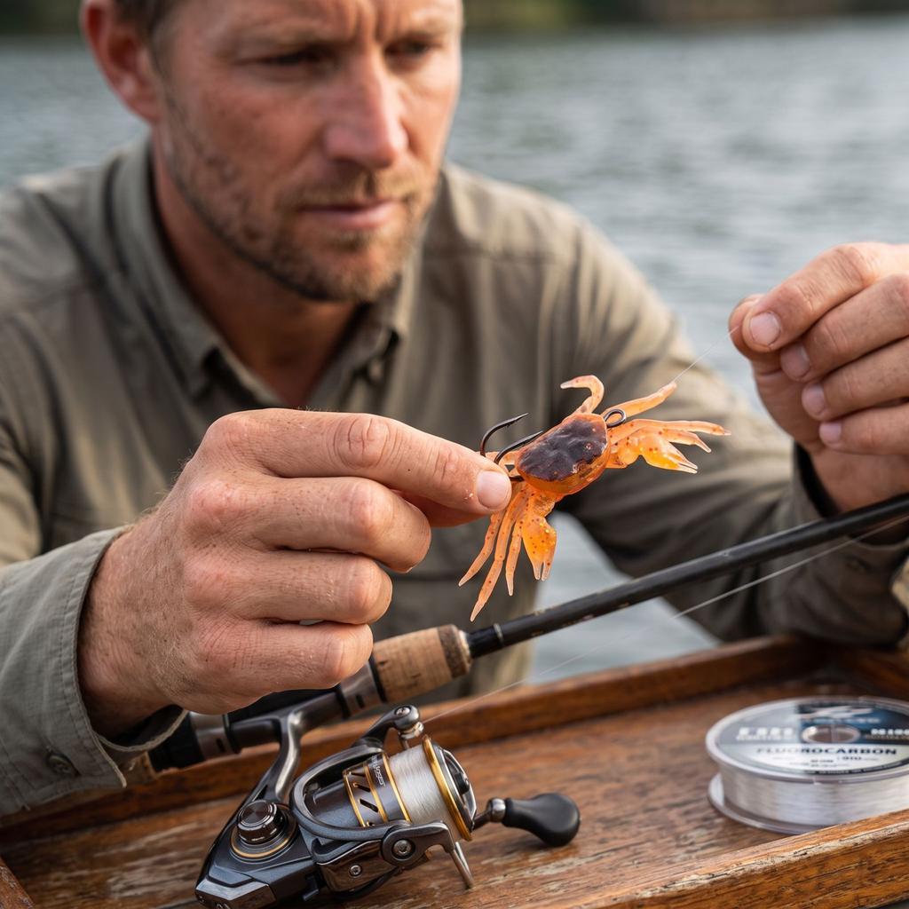 Sinking Soft Crab for Long Casting - Realistic Fishing for and