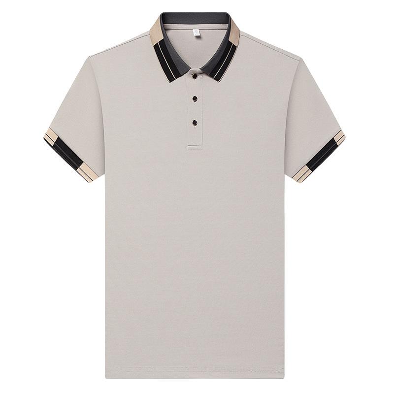 Drive Dnu Solid Color Lapel T-Shirt Medium Polo Shirt High Sense