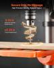 VEVOR 254 mm Benchtop Drill Press, 400W, Bench Drill Press, 440 to 2600 RPM Variable Speed, 0-45 degrees Tilting Worktable