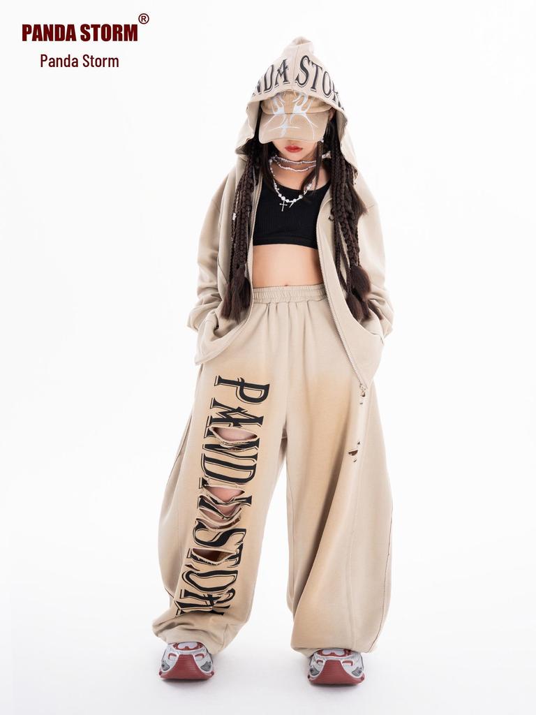 Gyermek Hip Hop Jazz Utcai Tánc Menő Szett - Hosszú Ujjú Dzseki és Nadrág Fiúknak és Lányoknak