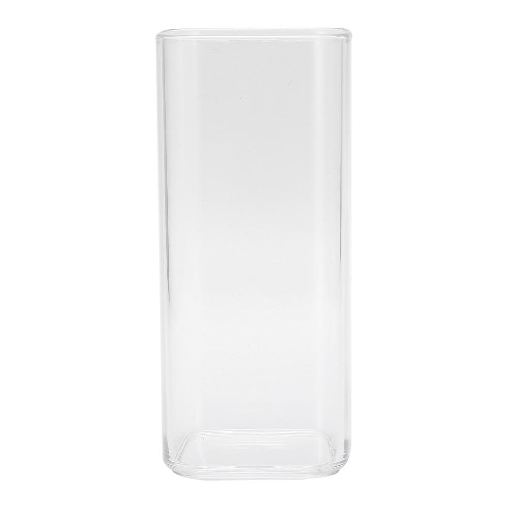 Lightweight Resin Juice Cup Multi Color Square Beverage Cup High Temperature Resistant Thickened Drinkware Party